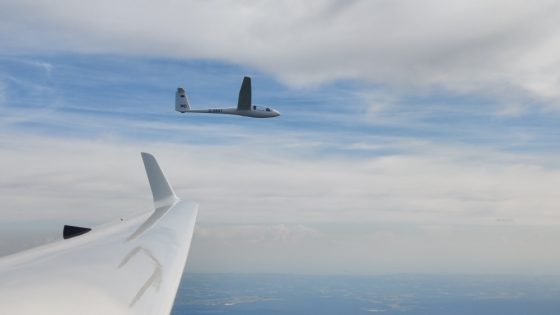 In 8 Tagen im Teamflug mit einer LS4 knapp 3000km geflogen